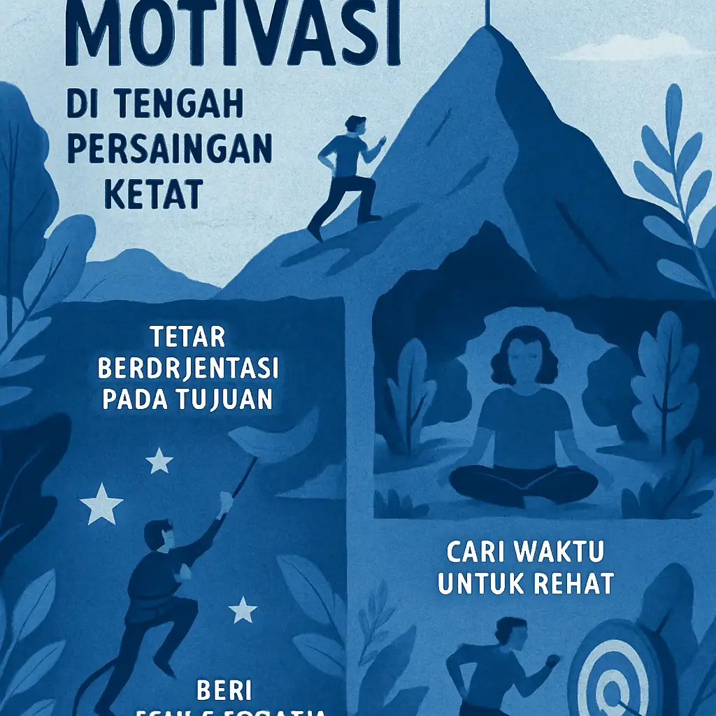 Strategi Menjaga Motivasi di Tengah Persaingan Ketat